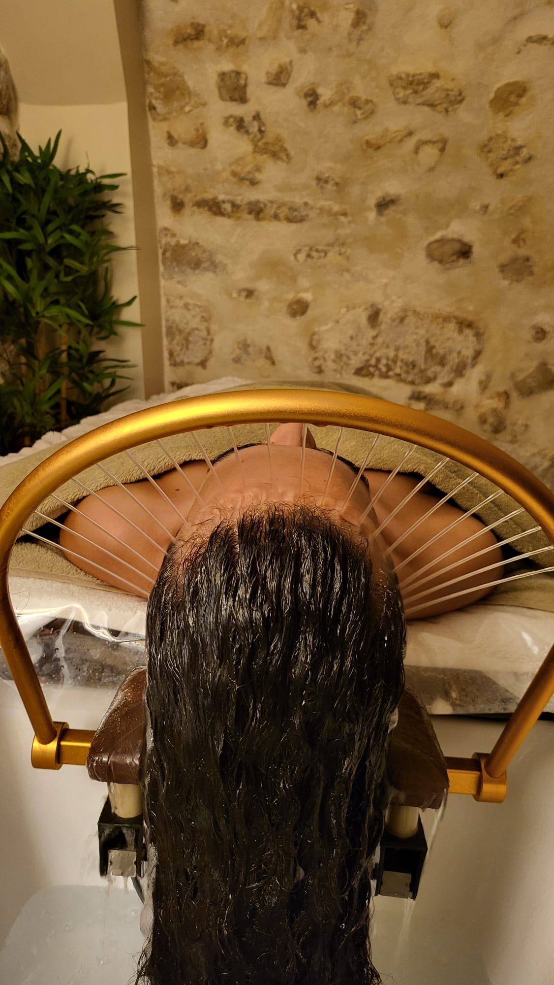 Soin HEAD SPA relaxant institut Maison Celeste Paris
